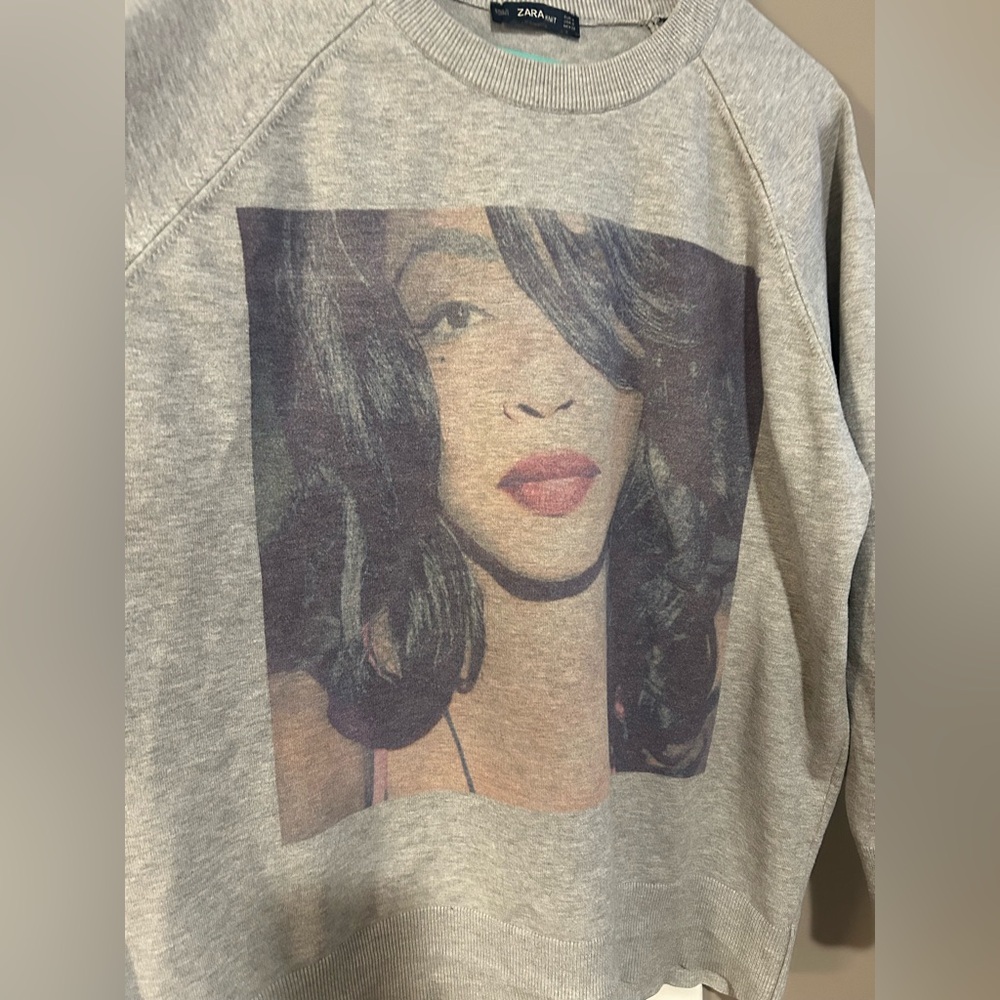 Zara Knit Gray SADE Sweater